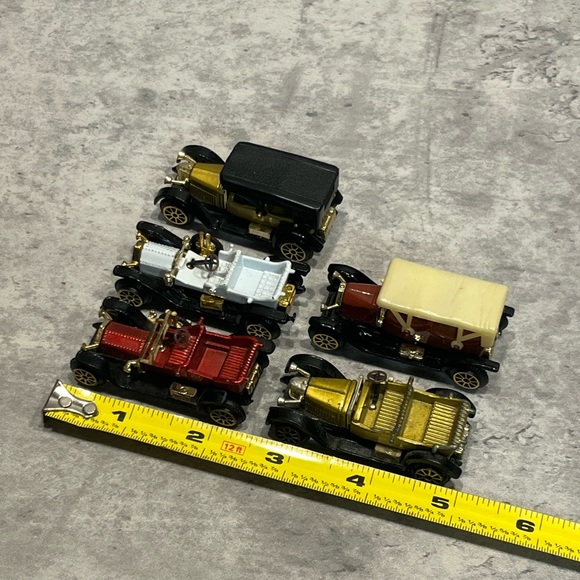 Set of 5 Vintage Classic Diecast Toy Cars Hong Kong and Macau - Picture 9 of 16